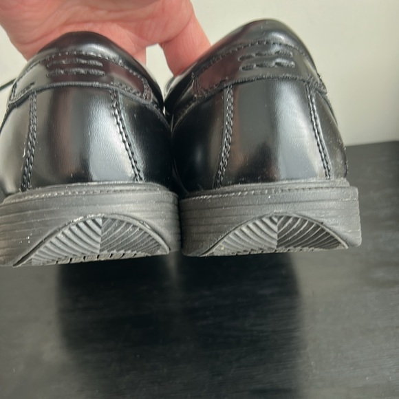 Men's Classic Nunn Bush KOR Comfort Gel Shoes Black Leather Size 11W - Picture 9 of 15